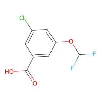 3-Chloro-5-(difluoromethoxy)benzoic acid，433926-80-8，≥97%，阿拉丁