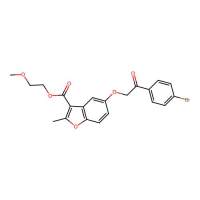 2-Methoxyethyl 5-[2-(4-bromophenyl)-2-oxoethoxy]-2-methyl-1-benzofuran-3-carboxylate，300557-21-5，阿拉丁