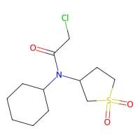 2-chloro-N-cyclohexyl-N-(1,1-dioxothiolan-3-yl)acetamide，5553-25-3，≥98%，阿拉丁