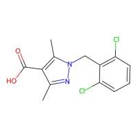 1-((2,6-dichlorophenyl)methyl)-3,5-dimethyl-1H-pyrazole-4-carboxylic acid，926205-09-6，≥95%，阿拉丁