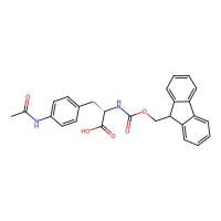 (S)-2-((((9H-Fluoren-9-yl)methoxy)carbonyl)amino)-3-(4-acetamidophenyl)propanoic acid,265321-34-4,≥98%,阿拉丁