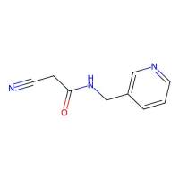 2-cyano-N-(pyridin-3-ylmethyl)acetamide，283153-85-5，≥97%，阿拉丁