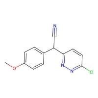 2-(6-Chloropyridazin-3-yl)-2-(4-methoxyphenyl)acetonitrile，338752-84-4，阿拉丁