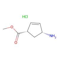 (1S,4R)-Methyl 4-aminocyclopent-2-enecarboxylate hydrochloride,229613-83-6,≥95%,阿拉丁