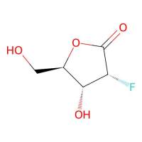 (3R,4R,5R)-3-Fluoro-4-hydroxy-5-(hydroxymethyl)dihydrofuran-2(3H)-one，224957-07-7，≥98%，阿拉丁