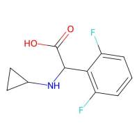 2-(Cyclopropylamino)-2-(2,6-difluorophenyl)acetic acid,1218402-52-8,阿拉丁