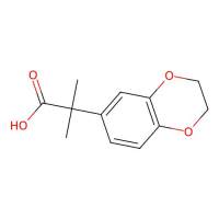 2-(2,3-Dihydro-1,4-benzodioxin-6-yl)-2-methylpropanoic acid，1178765-70-2，≥95%，阿拉丁