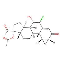 3'H-Cyclopropa[1,2]pregna-1,4-diene-3,20-dione, 17-(acetyloxy)-6-chloro-1,2-dihydro-7-hydroxy-, (1beta,2beta,6beta,7alpha)-，23814-84-8，≥95%，阿拉丁