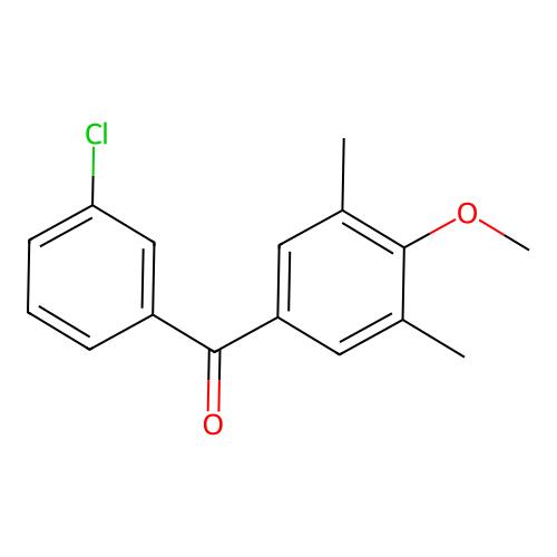 3-Chloro-3',5'-dimethyl-4'-methoxybenzophenone,61259-85-6,≥95%,阿拉丁产品图