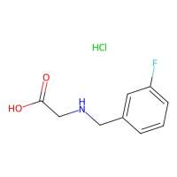 2-{[(3-Fluorophenyl)methyl]amino}acetic acid hydrochloride，1193387-60-8，≥95%，阿拉丁