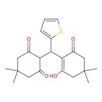 2-((2-Hydroxy-4,4-dimethyl-6-oxocyclohex-1-en-1-yl)(thiophen-2-yl)methyl)-5,5-dimethylcyclohexane-1,3-dione,315671-81-9,阿拉丁