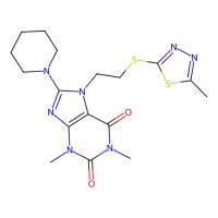 1,3-Dimethyl-7-[2-(5-methyl-[1,3,4]thiadiazol-2-ylsulfanyl)-ethyl]-8-piperidin-1-yl-3,7-dihydro-purine-2,6-dione，685860-66-6，阿拉丁