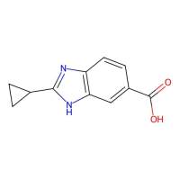 2-cyclopropyl-1H-benzo[d]imidazole-5-carboxylic acid，1082847-74-2，≥95%，阿拉丁