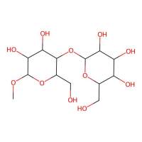 2-[4,5-Dihydroxy-2-(hydroxymethyl)-6-methoxyoxan-3-yl]oxy-6-(hydroxymethyl)oxane-3,4,5-triol，744-05-8，阿拉丁