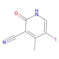 2-Hydroxy-5-iodo-4-methylpyridine-3-carbonitrile,1378640-39-1,阿拉丁