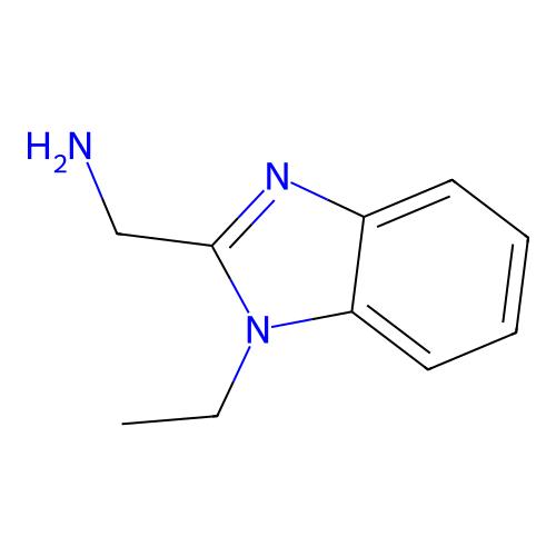 (1-ethyl-1H-1,3-benzodiazol-2-yl)methanamine，883538-95-2，≥98%，阿拉丁产品图