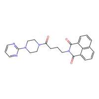 2-(4-oxo-4-(4-(pyrimidin-2-yl)piperazin-1-yl)butyl)-1H-benzo[de]isoquinoline-1,3(2H)-dione，496776-82-0，阿拉丁