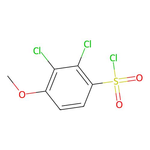 2,3-Dichloro-4-methoxybenzene-1-sulfonyl chloride,35509-60-5,≥95%,阿拉丁产品图