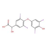 2-Hydroxy-2-(4-(4-hydroxy-3,5-diiodophenoxy)-3,5-diiodophenyl)acetic acid,93647-48-4,≥95%,阿拉丁