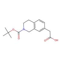 2-{2-[(Tert-butoxy)carbonyl]-1,2,3,4-tetrahydroisoquinolin-7-yl}acetic acid，1158755-34-0，≥95%，阿拉丁