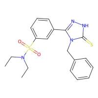 3-(4-benzyl-5-sulfanyl-4H-1,2,4-triazol-3-yl)-N,N-diethylbenzene-1-sulfonamide，554404-39-6，≥95%，阿拉丁