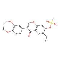 3-(3,4-dihydro-2H-1,5-benzodioxepin-7-yl)-6-ethyl-4-oxo-4H-chromen-7-yl methanesulfonate，610753-91-8，阿拉丁