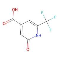 2-Hydroxy-6-(trifluoromethyl)isonicotinic acid，1227580-92-8，≥97%，阿拉丁