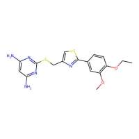 2-({[2-(4-Ethoxy-3-methoxyphenyl)-1,3-thiazol-4-yl]methyl}sulfanyl)pyrimidine-4,6-diamine，1209784-87-1，≥95%，阿拉丁
