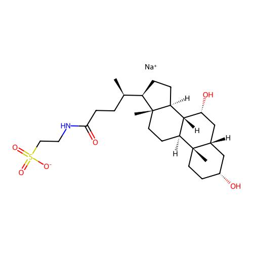 牛磺鹅去氧胆酸钠盐,6009-98-9,Moligand™, 10 mM in DMSO,阿拉丁产品图
