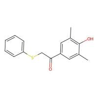 1-(4-Hydroxy-3,5-dimethylphenyl)-2-(phenylsulfanyl)-1-ethanone，866136-21-2，阿拉丁