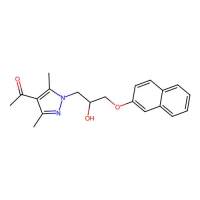 1-[1-(2-Hydroxy-3-naphthalen-2-yloxypropyl)-3,5-dimethylpyrazol-4-yl]ethanone，890643-99-9，阿拉丁