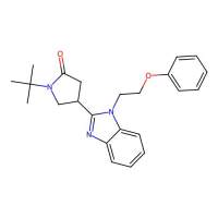 1-tert-Butyl-4-[1-(2-phenoxy-ethyl)-1H-benzoimidazol-2-yl]-pyrrolidin-2-one，876889-16-6，阿拉丁