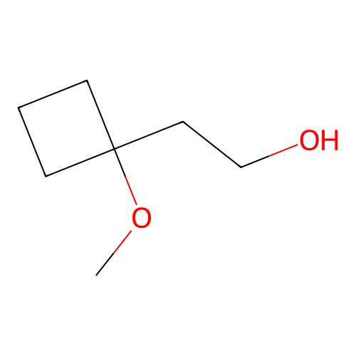 2-(1-Methoxycyclobutyl)ethan-1-ol，83237-26-7，≥98%，阿拉丁产品图