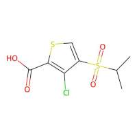 3-Chloro-4-(propane-2-sulfonyl)-thiophene-2-carboxylic acid,175202-26-3,≥95%,阿拉丁