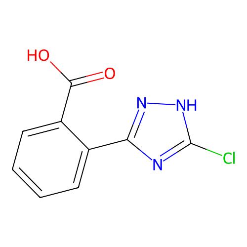 2-(5-chloro-1H-1,2,4-triazol-3-yl)benzoic acid,1279219-17-8,阿拉丁产品图