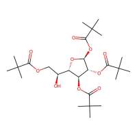 (2S,3R,4S,5S)-5-((S)-1-hydroxy-2-(pivaloyloxy)ethyl)tetrahydrofuran-2,3,4-triyl tris(2,2-dimethylpropanoate),226877-04-9,≥98%,阿拉丁