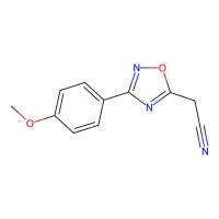 2-[3-(4-Methoxyphenyl)-1,2,4-oxadiazol-5-yl]acetonitrile，892303-79-6，阿拉丁