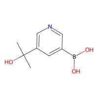 (5-(2-Hydroxypropan-2-yl)pyridin-3-yl)boronic acid,1310404-56-8,≥95%,阿拉丁
