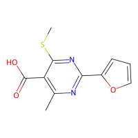 2-(Furan-2-yl)-4-methyl-6-(methylsulfanyl)pyrimidine-5-carboxylic acid，941096-30-6，≥95%，阿拉丁