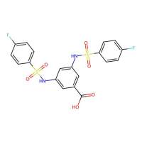 3,5-Bis(4-fluorobenzenesulfonamido)benzoic acid,329908-32-9,≥95%,阿拉丁