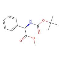 (R)-tert-Butoxycarbonylaminop henylacetic acid methyl ester，143978-88-5，≥95%，阿拉丁