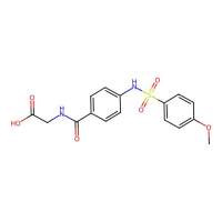 2-{[4-(4-Methoxybenzenesulfonamido)phenyl]formamido}acetic acid，795293-19-5，≥95%，阿拉丁