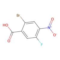 2-Bromo-5-fluoro-4-nitrobenzoic acid,1805189-72-3,≥97%,阿拉丁
