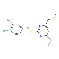 2-[(3,4-dichlorobenzyl)sulfanyl]-N-methyl-6-[(methylsulfanyl)methyl]-4-pyrimidinamine，341965-62-6，≥90%，阿拉丁