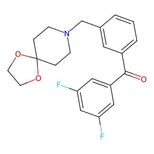 3,5-Difluoro-3'-[1,4-dioxa-8-azaspiro[4.5]decan-8-ylmethyl]benzophenone，898762-40-8，≥95%，阿拉丁产品图