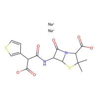 替卡西林二钠，4697-14-7，Moligand™, 10 mM in DMSO，阿拉丁