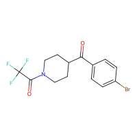 2,2,2-Trifluoro-1-(4-(4-bromobenzoyl)piperidin-1-yl)ethanone,203186-01-0,≥95%,阿拉丁