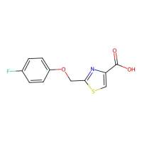 2-((4-Fluorophenoxy)methyl)-1,3-thiazole-4-carboxylic acid,949980-48-7,≥95%,阿拉丁