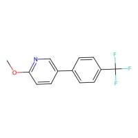 2-Methoxy-5-[4-(trifluoromethyl)phenyl]pyridine，1261467-29-1，≥97%，阿拉丁