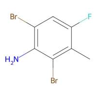 2,6-Dibromo-4-fluoro-3-methylaniline，1000576-72-6，≥97%，阿拉丁